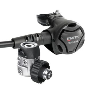 Tauchregler-Set von Mares mit zwei Stufen, Dynamic Flow Control und sandgestrahlter Oberfläche