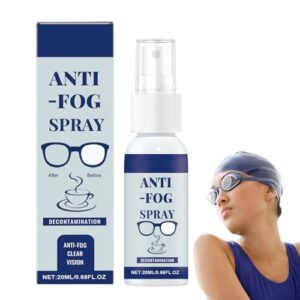 Antibeschlagspray für Schwimmbrille, Anti-Fog Spray mit 20ml Inhalt für klare Sicht bei schwimmen und Baden