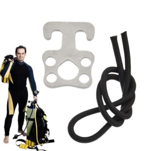 Stainless-Stahl-Unterwasser-Hüft-Halter mit elastischer Schnur für Tauchausrüstung und Werkzeuge