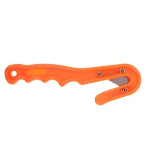 Taucherseil-Schneidwerkzeug mit robustem Hochleistungsmesser, kompakter rostfreier Tauchsicherheits-Cutter für Notfälle unter Wasser, ergonomisch für präzises Schneiden von Seilen und Netzen.