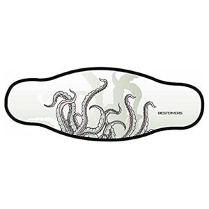 Best divers Uhrenarmband Maske aus Neopren, doppelt Folio, Tentakel für Taucher