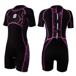 Neoprenanzug für Kinder, 2,5 mm kurz, wärmer als Neopren, ideal für Tauchen, Schwimmen und Surfen