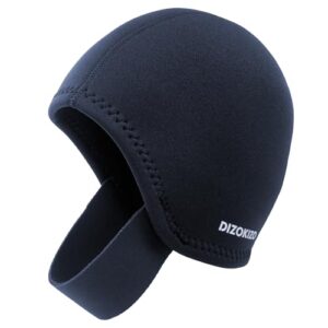 PAWHITS Thermo-Neoprenanzug mit Kapuze, Neopren-Tauchhaube für Wassersport - Schutz für den Kopf bei verschiedenen Wassersportarten