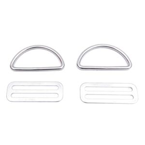 Tauchzubehör, Gurtbandhalter, D-Ring-Schnalle, Ringschnalle, Flügel-Edelstahl-Tauchgürtel mit BCD-Zubehör