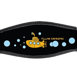 Uhrenarmband aus Neopren mit doppeltem Klettverschluss, ideal für Taucher und Wassersportler