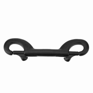 Dioche Doppelkarabiner aus rostfreiem Edelstahl, einseitiger Schnappverschluss und Drehgelenk für Taucher mit hoher Festigkeit und Langlebigkeit