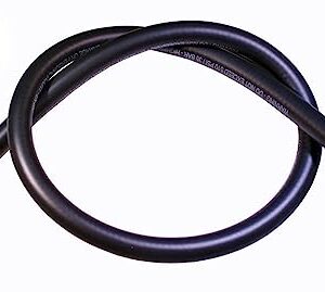 Inflatorschlauch mit Länge 150cm, flexibler Gummischlauch für Jackett oder Trocki, Anschluß für Atemregler