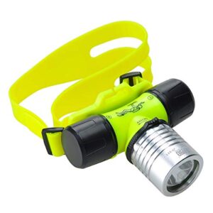 Professionelle Helle Wasserdicht Unterwasser Stirnlampe Kopflampe für Tauchen, Outdoor-Sport, Wandern, Camping, Nachtangeln