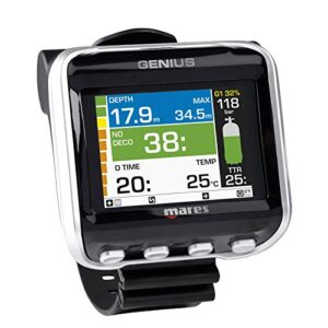 Genießer Tauchcomputer mit LED-Sender, hochpräzise Sauerstoffmessung und einfache Bedienung
