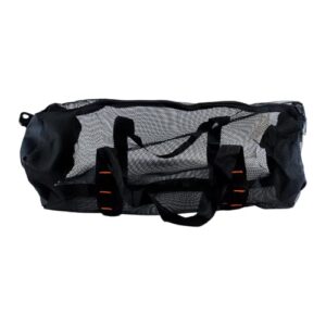 Große, faltbare Netz-Strandtasche mit verstellbaren Schultergurten zum Tauchen und Schnorcheln - atmungsaktiv und schnell trocknend