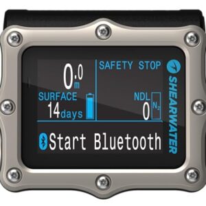 Shearwater Perdix 2 Ti Tauchcomputer Titan, ein ultimatives Gerät für Taucher mit vielen Funktionen und robuster Konstruktion.