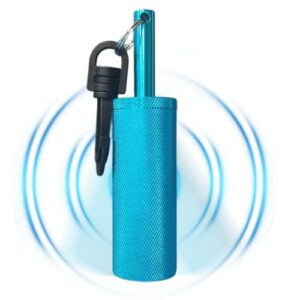 Tauch-Shaker - Aluminium-Tauchzubehör für Taucher und Abenteurer, Hochfrequenz-Unterwasser-Signalklingel mit Haken, vibrierend, leicht und tragbar, Sicherheitswerkzeug für Rettungstauchaktivitäten