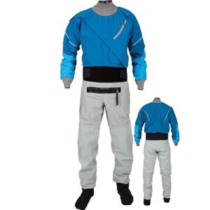 Trockenanzug für Herren, Kajak, Leicht, 3-Lagig, Wasserdicht, Zum Paddeln, Angeln, Bootfahren, Kanufahren, Rafting, Tourengehen, Segeln