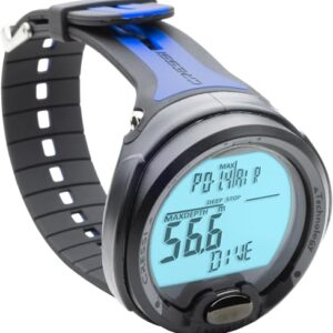 Cressi Leonardo - Premium Tauchcomputer für Fortgeschrittene und Profis, Air/Nitrox und Tiefenmesser mit hochauflösender Farb-TFT-Anzeige und Deco-Einstellungen.