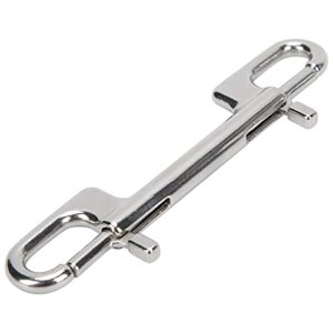 Doppelgelenkschnalle aus rostfreiem Edelstahl für Taucher, Wassersportler und Schwimmer - Hohe Festigkeit und Robustheit, rost- und korrosionsbeständig, schnelle Verbindung