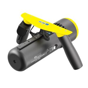 Unterwasser-Scooter Edge K5, 50 m Wasserdicht, 60 Minuten Laufzeit, Sea Scooter mit 3 Geschwindigkeitsstufen, tragbarer Transport im Flugzeug, Ideal zum Schnorcheln, Sporttauchen und für Pools