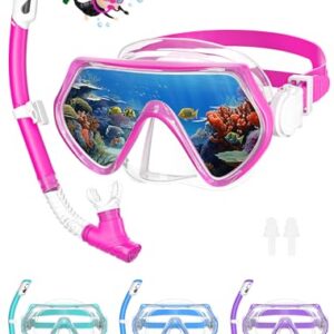 Schnorchelset für Kinder: ein optimales Equipment für unterwasserfreudige kleine Helfer! Das Set besteht aus einer Taucherbrille mit Schnorchel, Flotation Device und Fins. Die Taucherbrille bietet eine klare Sicht und die Schnorchel sorgt für Komfort und Sicherheit während des Unterwasserspaßes.
