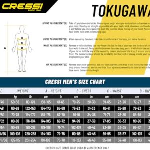 Cressi Tokugawa Man Monopiece 3mm XL/5-3mm Neopren Einteiler, camouflagefarbener Neoprenanzug für Herren