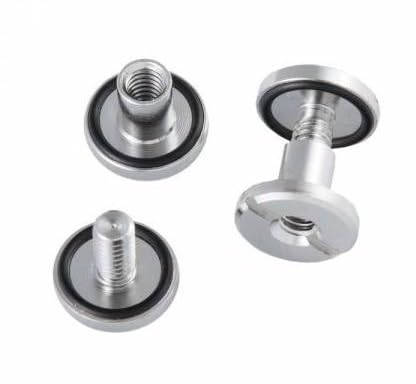 Ein Paar Montageschrauben aus Edelstahl für das TRANSPAC-System, ideal für die Installation von Ausrüstung unter Wasser.