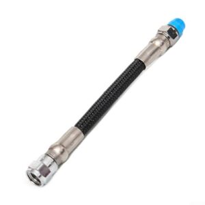 Hochdruckschlauch für Tauchen, Nylon, 350 bar, kompatibel mit Standard-Reglern, 1. Stufe bis Messgerät und zum Aufblasen von BCDs, 15 cm