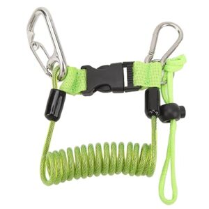 Grüner Tauch-Lanyard mit Schnellverschluss für Kameras und Tauchlampen, Lanyard zum Anschließen von Taschenlampen, Tauchkamera und Tauchausrüstung