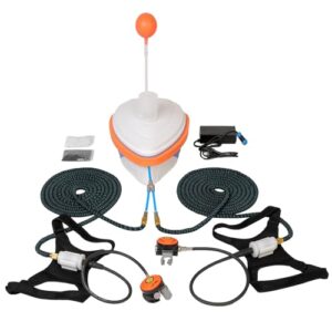 Taucher-Tauchsystem, Wiederaufladbarer Atemregler und 18 m Schlauch für Sporttauchen und Angeln