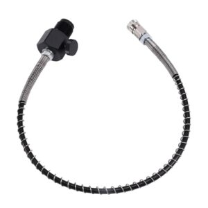 Ergonomischer Flaschenadapter für Tauchflaschen, aufblasbarer Anschluss, Schnellanschluss mit 8mm-Rohrfeder und 5/8" BSPG-Anschluss