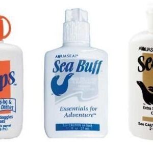 Antibeschlagmittel-Set für Taucher und Freizeitsportler - McNett Sea Drops, Sea Gold und Sea Buff