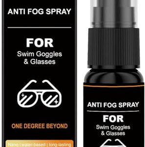 Anti-Fog Spray mit Schwimmbrille - Antibeschlagspray für klare Sicht bei Schwimmen oder Tauchen