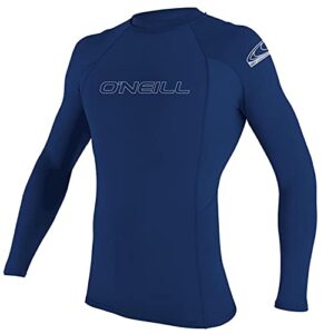 Herren Rash Vest von O'Neill, Navy, UV-Schutz mit UPF 50+, Sportfunktionen und Schutz vor Hautreizungen