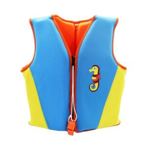 Extra auftriebsstarke Rettungsweste für Kinder von 1-10 Jahren, bietet maximalen Schutz für unsichere Schwimmer im Wasser