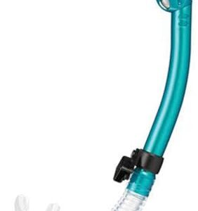 Professioneller Ventilschnorchel mit DryTop, geeignet für langfristige Tauchgänge, grüner Farbton