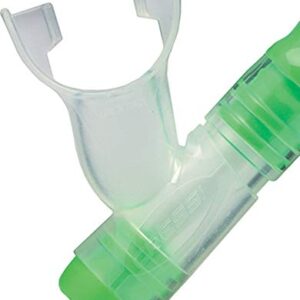 Cressi Schnorchel für Kinder, grün, universell geeignet, ideal für Tauchfreunde