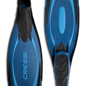 Cressi Reaktions-Pro-Flossen für Tauchen, Freitauchen und Schnorcheln - Erleben Sie das wahre Unterwasser-Erlebnis mit unseren hervorragenden Flossen, die sich perfekt an Ihre Bedürfnisse anpassen.