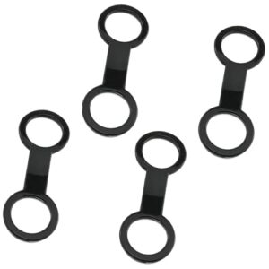 DOUDINGMAO Silikon-Schnorchel-Riemenhalter, Tauchzubehör aus langlebigem und weichem Silikon-Material mit 4 Stücken zum sicheren und effizienten Aufbewahren der Atemversorgung während des Tauchens