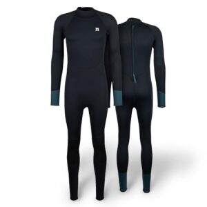 Heber Peak Neoprenanzug, 3mm-Wetsuit für Damen und Herren, lang, Ganzkörper-Tauchanzug mit Rücken-RV, ideal für Surfen, SUP, Schwimmen und weitere Wassersportaktivitäten.