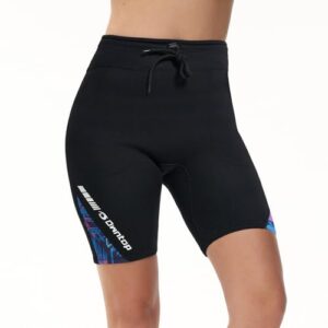 Owntop Neoprenhose Damen Kurz, 2mm Neopren Shorts für Surfen, Schwimmen und Tauchen, warm haltendes Neopren-Unterteil in Violett, XXL Größe