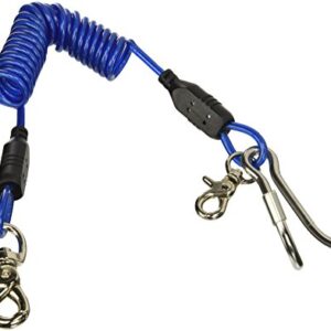 SEAC Clip mit Doppelhaken aus Edelstahl, Karabiner für Taucher und Unterwasserfotografen