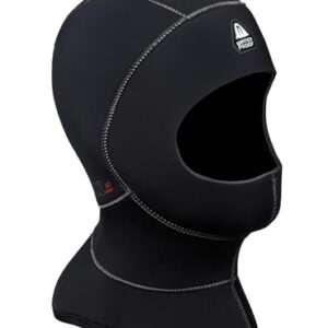 Waterdichte Kopfhaube H1 5/10mm mit Ventil, groß XL, regenfest und windabweisend