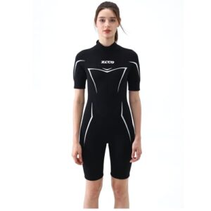 ZCCO Neoprenanzug für Herren und Damen, 3MM kurzer Taucheranzug zum Surfen, Tauchen und Wassersport