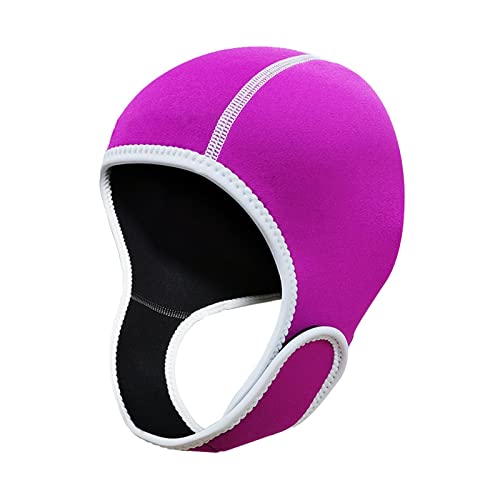 2 mm Neopren-Tauchanzug-Haube, flexible Kopfbedeckung für Wassersport, Surfen, Segeln und Tauchen