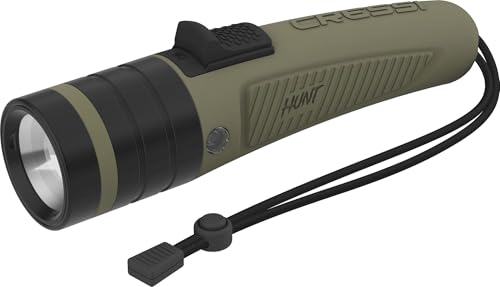 Hochleistungs LED Unterwasserlampe mit hoher Leuchtkraft, 1600 Lumen, Wasserdicht, IPX8, 100 m - Unisex, Tarnung und kompakt
