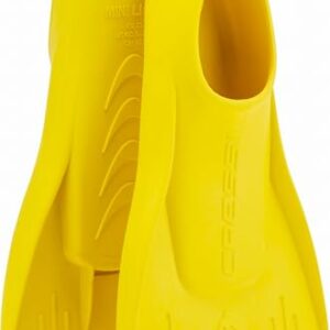 Kurze Flossen für Kinder zum Tauchen, Schnorcheln und Schwimmen - Gelbe Flossen 32/33 von Cressi