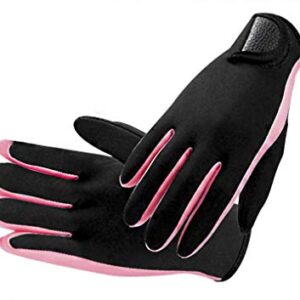 Tauchhandschuhe mit 1,5mm Dicke für Taucher und Schwimmer, warme Neopren Handschuhe mit Anti-Rutschfunktion, elastische Fingerhüllen für Erwachsene, ideal fürs Surfen, Kajakfahren, Schnorcheln und andere Wassersportarten
