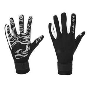 Jerliflyer Tauchhandschuhe, Warme Neoprenhandschuhe für Schwimmen und Scuba Schnorcheln, rutschfeste Tauchschutzhandschuhe für Erwachsene (m-Schwarz)