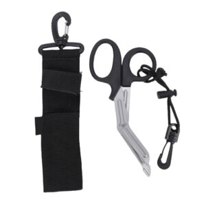 Tauchmesser zum Schneiden von Seetang und Fischernetzen, edelstahlfrei, gebogen, mit Aufbewahrungsscheide