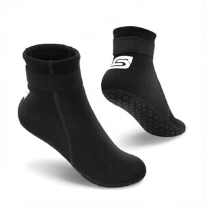 Neoprensocken für Kinder, 3mm warm halten, Neopren Socken für Wassersport, Tauchen und Schwimmen