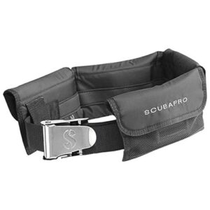Praktischer und bequemer Taucher-Bleigurt mit Klettverschluss Taschen von Scubapro - ideal für Unterwasser-Ausrüstung