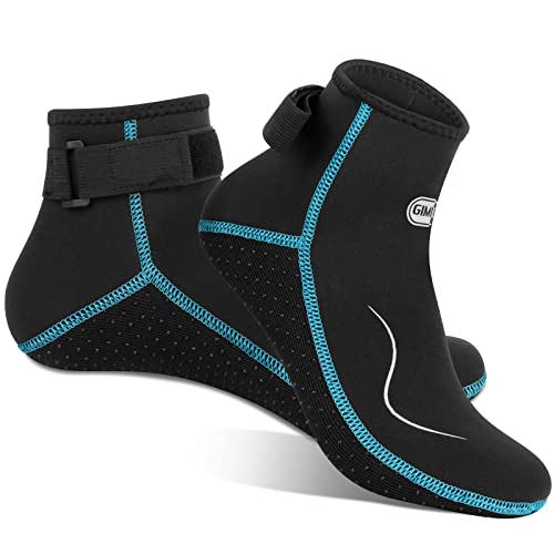 Gimilife Neopren Socken für Tauchen, Schnorcheln, Surfen, Segeln und Kajakfahren - 3MM Neoprensocken Herren Damen