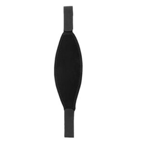 Neopren-Maskenband für Tauchen und Wassersport, weiches und wasserfestes Material, Schwarze Neoprenüberzug für Diving Masks